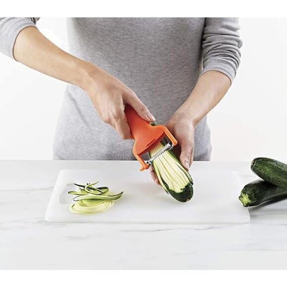 Joseph Joseph SafeStore Julienne Peeler, One Size, Orange - New/Unused - Picture 10 of 15